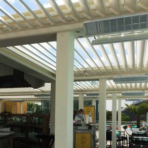 infrarouge-blanc-outdoor-heatscope-france-sous-pergola-bioclimatique-pole-habitat-biossun